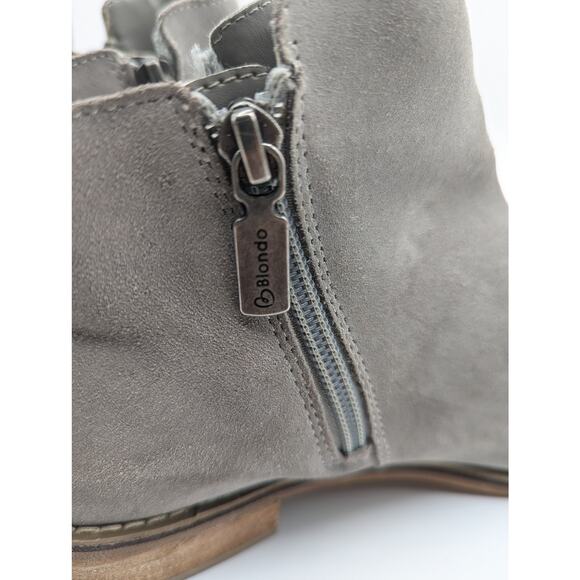 Blondo | Light Gray Waterproof Ankle Boots | Size 7M - Picture 8 of 12